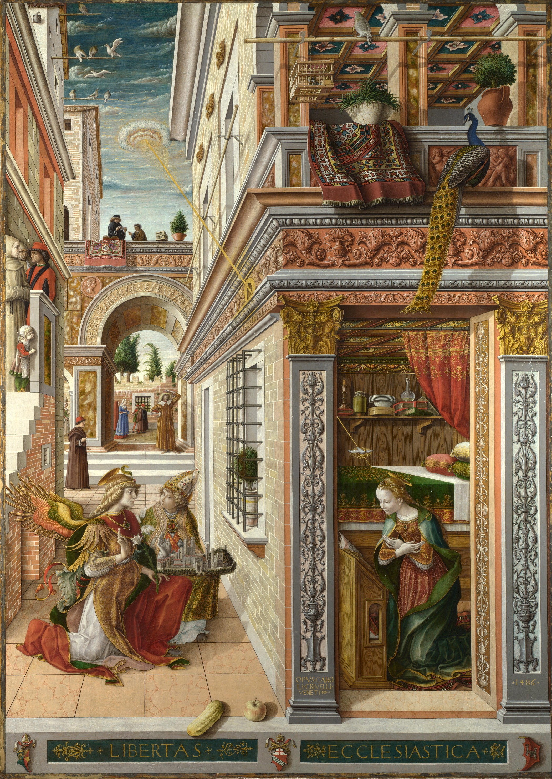 The Annunciation By Carlo Crivelli